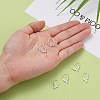 925 Sterling Silver Leverback Hoop Earrings Findings STER-A002-236-6