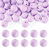 50Pcs Food Grade Eco-Friendly Silicone Beads SIL-TADJ0001-03C-2
