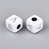 Opaque Acrylic Beads SACR-T035-03A-3