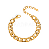 10MM Stainless Steel Curb Chain Bracelets for Unisex OZ3684-6-2