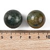 Natural Indian Agate Sphere Beads GG-D003-A08-3