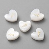 5Pcs Natural White Shell Beads LS-BSHE-TAC0004-02K-1