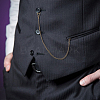 5Pcs 5 Colors Alloy Clip Pocket Watch Chain FIND-FH0009-15-7