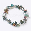 Natural Gemstone Stretch Bracelets BJEW-JB03681-03-1