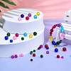 1920~2480Pcs 3 Style Spray Painted Crackle Glass Beads CCG-CJ0001-05-6