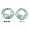Double Spray Painted Acrylic Pendants MACR-S361-38A-1