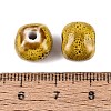 Vintage Handmade Porcelain Beads PORC-N013-18-21-3