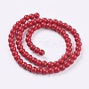 Synthetic Turquoise Beads Strands TURQ-G106-6mm-02H-2
