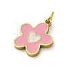304 Stainless Steel Enamel Charms STAS-E550-71G-04-2