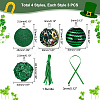 Saint Patrick's Day Theme Foam Ball Pendant Decorations AJEW-WH0317-93A-2