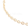 Brass Cable Chain Bracelets BJEW-JB06059-2