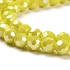 Opaque Glass Beads Stands EGLA-A035-P6mm-B04-3