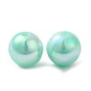 Iridescent ABS Plastic Beads RESI-Z015-03D-1
