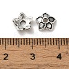 Tibetan Style Alloy Bead Caps PALLOY-P302-04B-AS-3