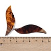 Resin & Wood Big Pendants WOOD-F015-18B-3