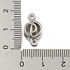 Non-Tarnish 304 Stainless Steel European Beads STAS-A091-10P-3
