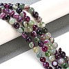 Natural Striped Agate/Banded Agate Beads Strands G-Z060-A01-A21-5