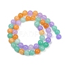 Natural Dyed White Jade Beads Strands G-NH0045-01A-3