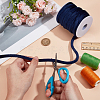 Velvet Cord with Spools DIY-OC0009-07-3