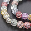 Crackle Glass Beads Strands GLAA-S192-B-008B-3
