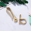 Brass S Hook Clasps and Brass Shackles Clasps PH-KK-P001-01-4