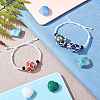 Adjustable Braided Nylon Cord Macrame Pouch Bracelet Making AJEW-SW00013-16-5