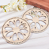 Wooden Basket Bottoms AJEW-WH0126-08B-5