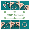 16Pcs 4 Styles Eco-Friendly Brass Watch Band Clasps KK-FH0007-10-5