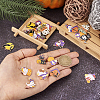24Pcs 12 Style Halloween Theme Alloy Enamel Pendants ENAM-TA0001-51-5