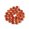 Natural Carnelian Bead Strands G-NH0013-A03-01-3