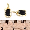 Brass Micro Pave Cubic Zirconia Charms KK-C051-10G-01-3