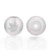 Autumn Theme Electroplate Transparent Glass Beads EGLA-S178-01-01G-2
