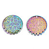 Rainbow Color Alloy Pendants PALLOY-N156-152-NR-3