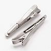 Brass Tie Clips KK-F679-01P-1