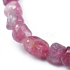 Natural Mixed Gemstone Bead Stretch Bracelets BJEW-K213-M03-4