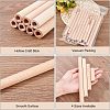 4 Styles Unfinished Beech Wood Rods WOOD-OC0002-53-4