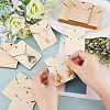 Wood Earring Display Card with Hanging Hole DIY-WH0320-20F-3