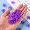 Frosted Acrylic Bead Caps MACR-S371-08A-747-5