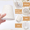 8Pcs Linen with Iron Lamp Shades AJEW-WH0609-303-4