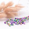 Spray Painted Acrylic Beads PB25P9282-3