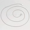 925 Sterling Silve Snake Chain Necklaces MAK-BB50682-A-4