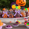 9Pcs 9 Styles Halloween Printed Polyester Grosgrain Ribbon OCOR-WH0085-74-6
