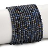 Natural Dumortierite Beads Strands G-Z116-A26-2mm-2