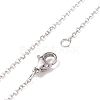 Natural Gemstone Cage Pendant Necklace with 304 Stainless Steel Cable Chains for Women X-NJEW-JN03905-01-6