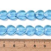Transparent Glass Beads Strands GL-CBA7A17-03A-05-3