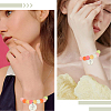 Rubberized Style Imitated Silicone Acrylic Beads MACR-PA0001-06B-03-4