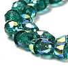 Electroplate Glass Beads Strands EGLA-D030-04C-3