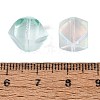 Electroplate Transparent Glass Beads EGLA-Q140-01-A07-3