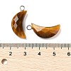 Natural Tiger Eye Pendants G-L614-D05-P04-3