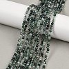 Natural Moss Agate Beads Strands X-G-A129-3mm-01-1